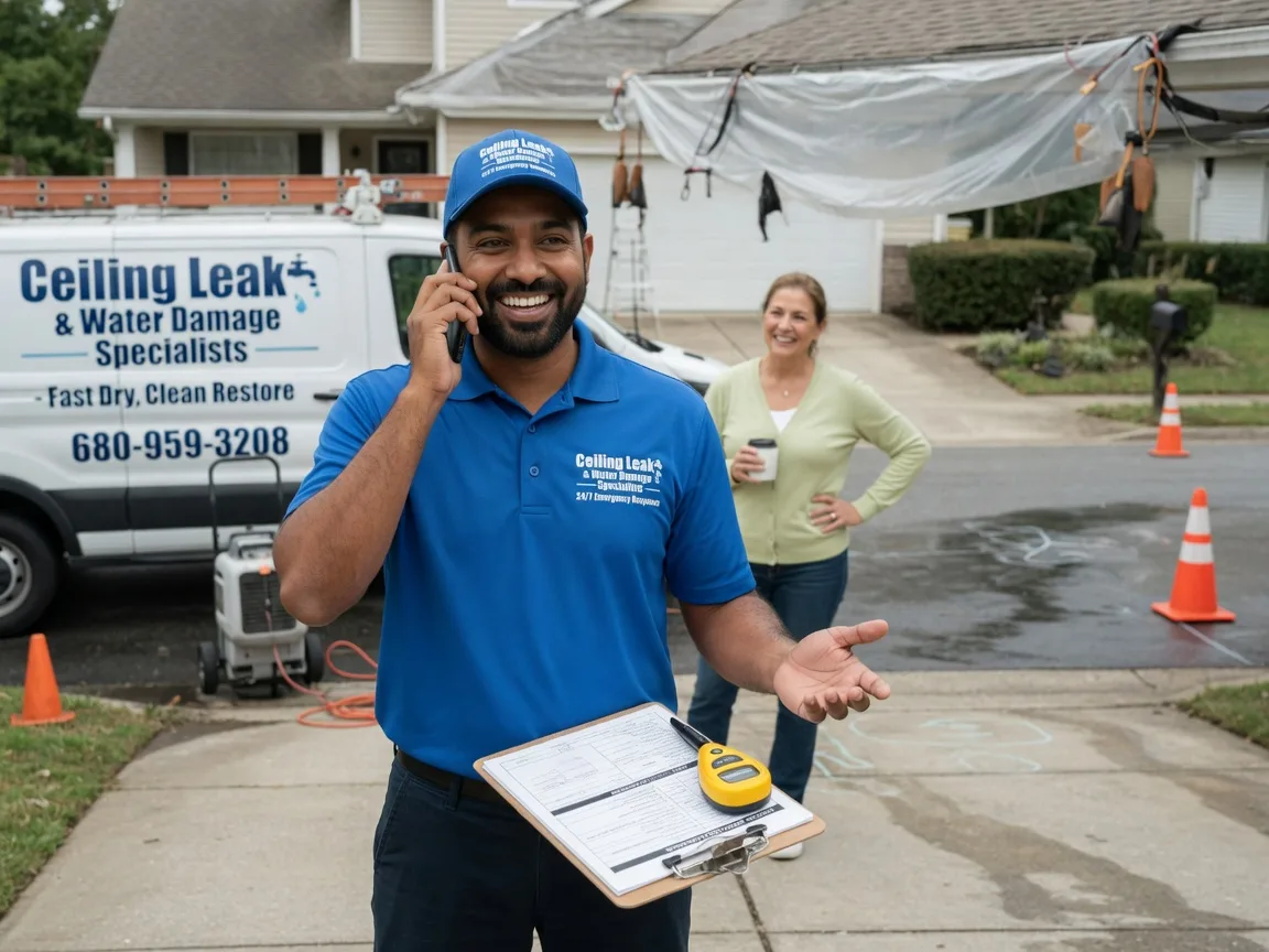 Ceiling Leak Cleanup New Glarus, WI FAQs